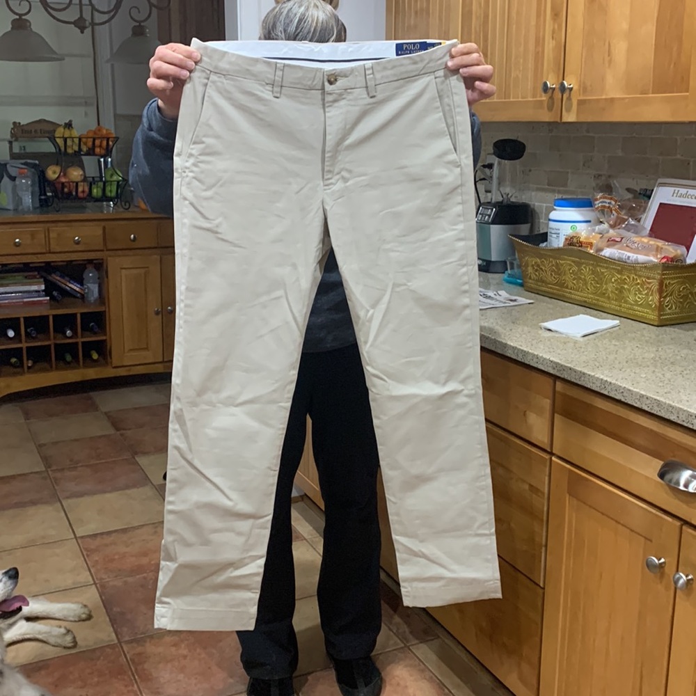 BNWOT Ralph Lauren Polo Straight Khaki Pants